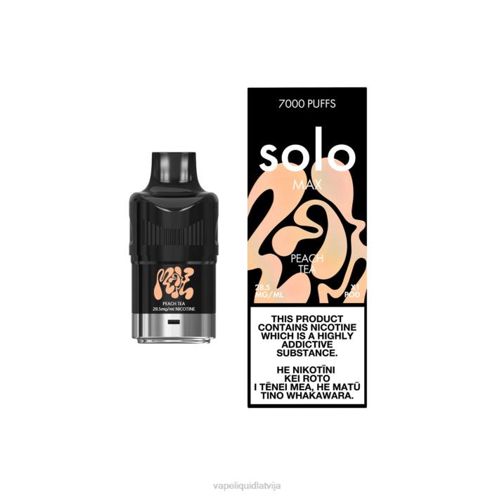 Vape Shop Riga - Solo MAX pod FRLR79 persiku tēja