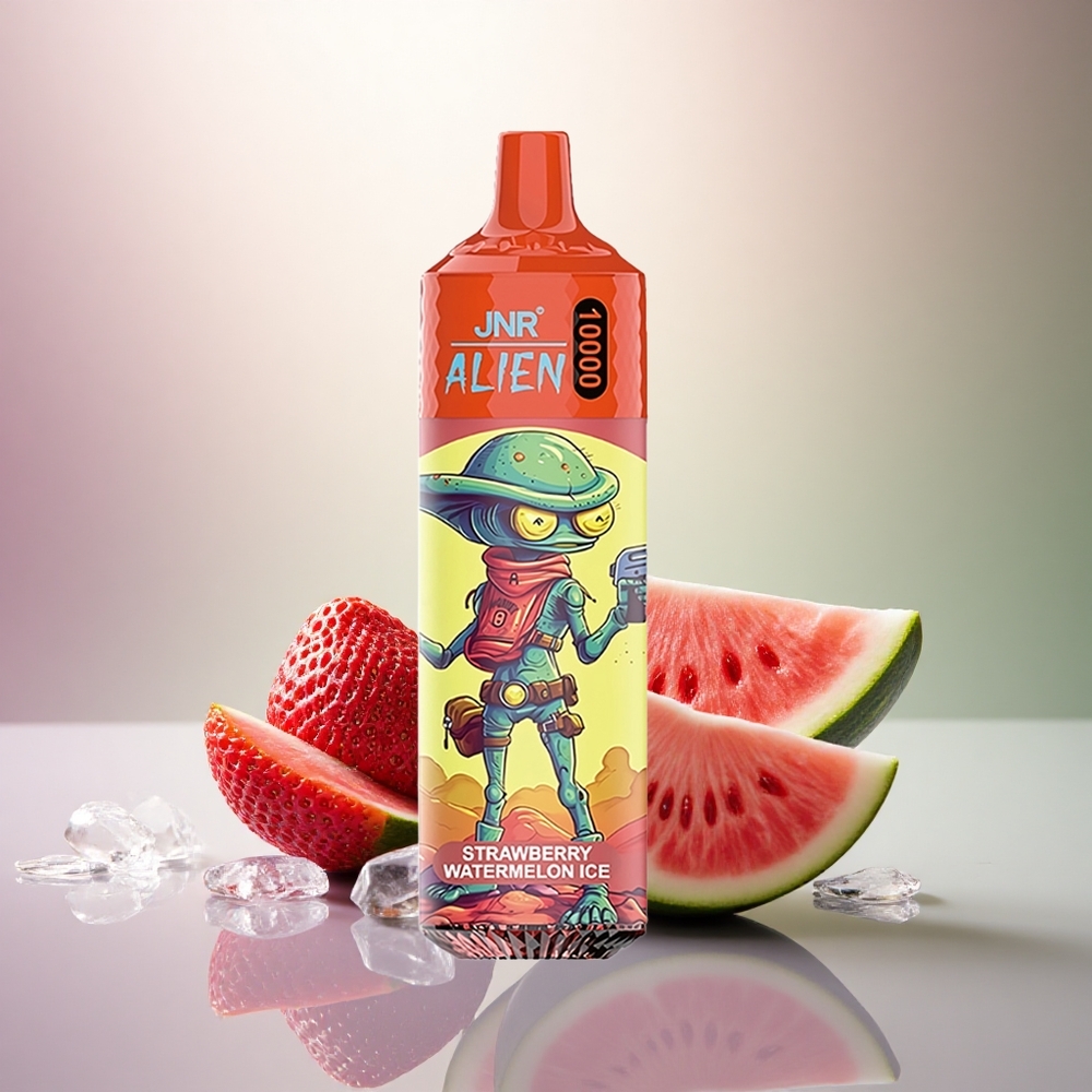 JNR Alien 10000 Zemeņu Arbūzu Ledus ar Mesh spole un RGB gaismu