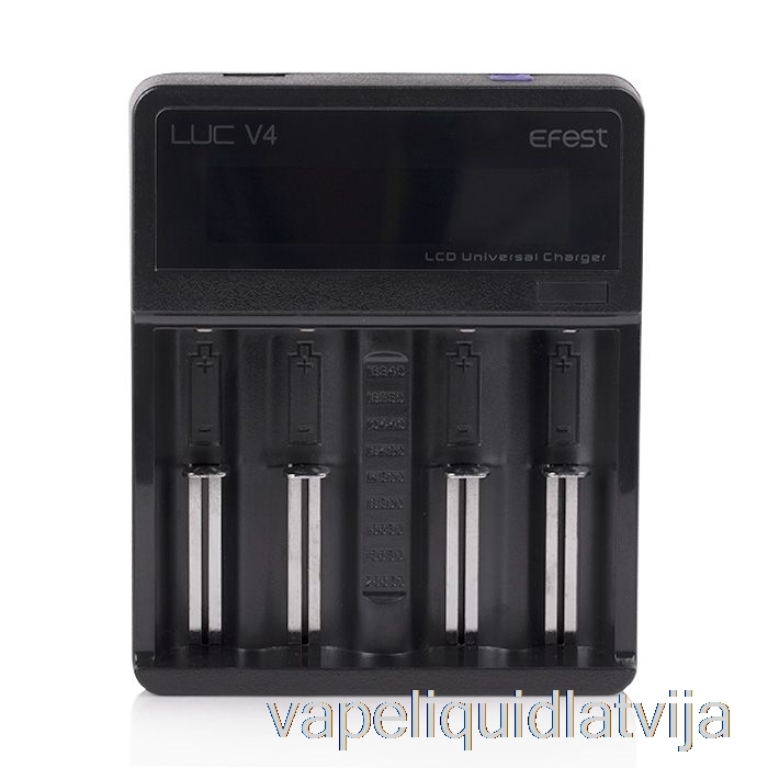 Efest Luc V4 LCD Lādētājs Vape šķidrums