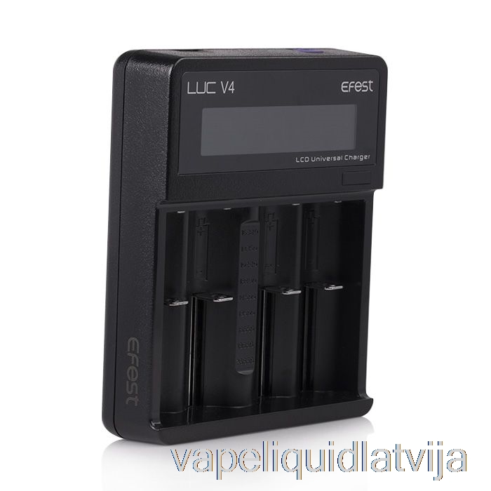 Efest Luc V4 LCD Lādētājs Vape šķidrums