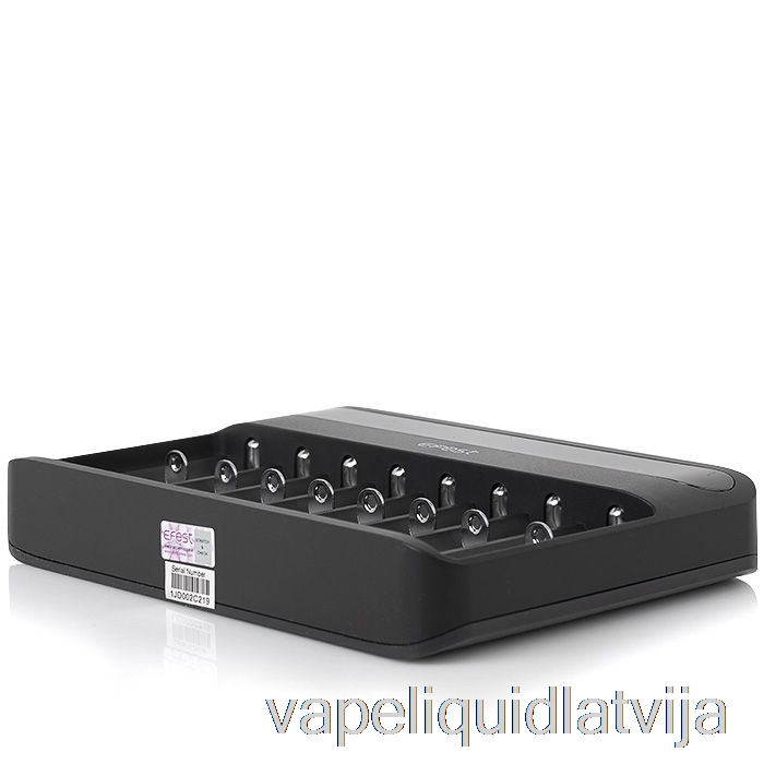 Efest Lush Q8 8 Bay Inteliģentais Akumulatora Lādētājs Vape šķidrums