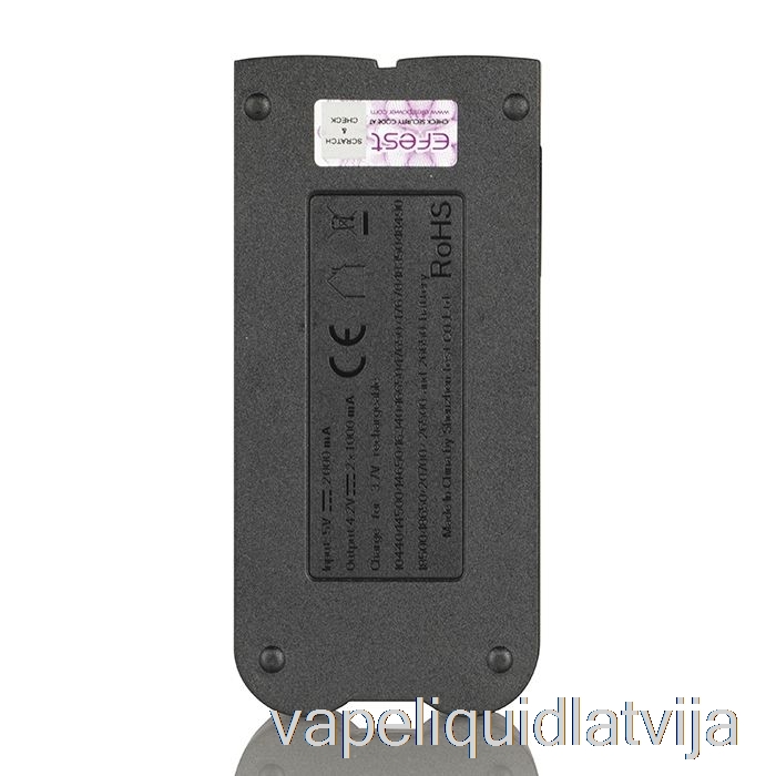 Efest Slim K2 Divu Slotu Akumulatora Lādētājs Vape šķidrums