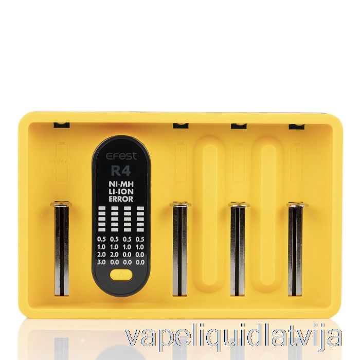 Efest Imate R4 Viedais Qc Lādētājs Vape šķidrums