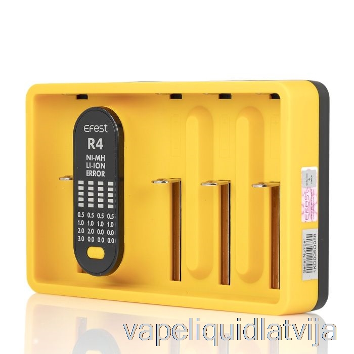 Efest Imate R4 Viedais Qc Lādētājs Vape šķidrums