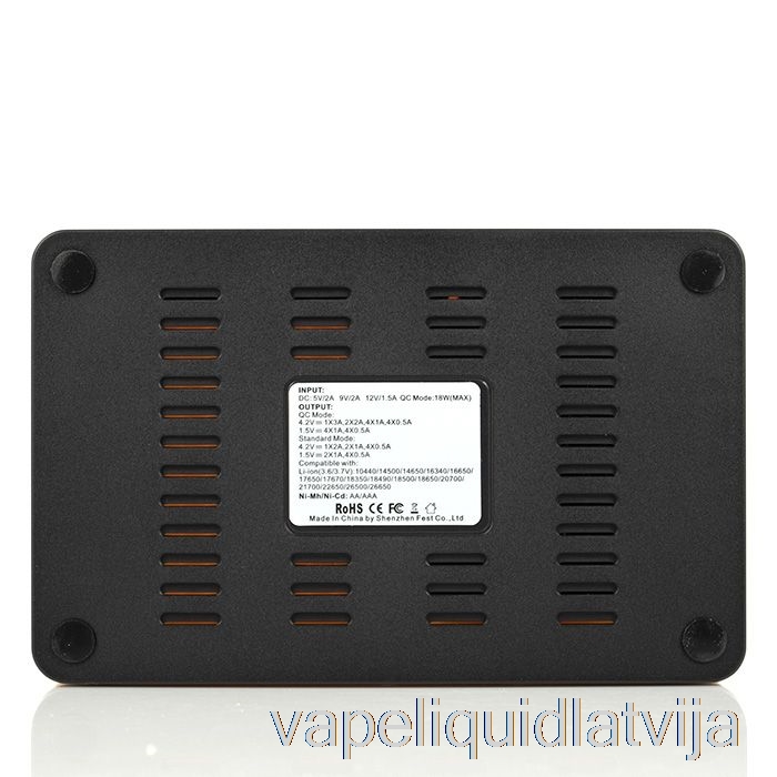 Efest Imate R4 Viedais Qc Lādētājs Vape šķidrums