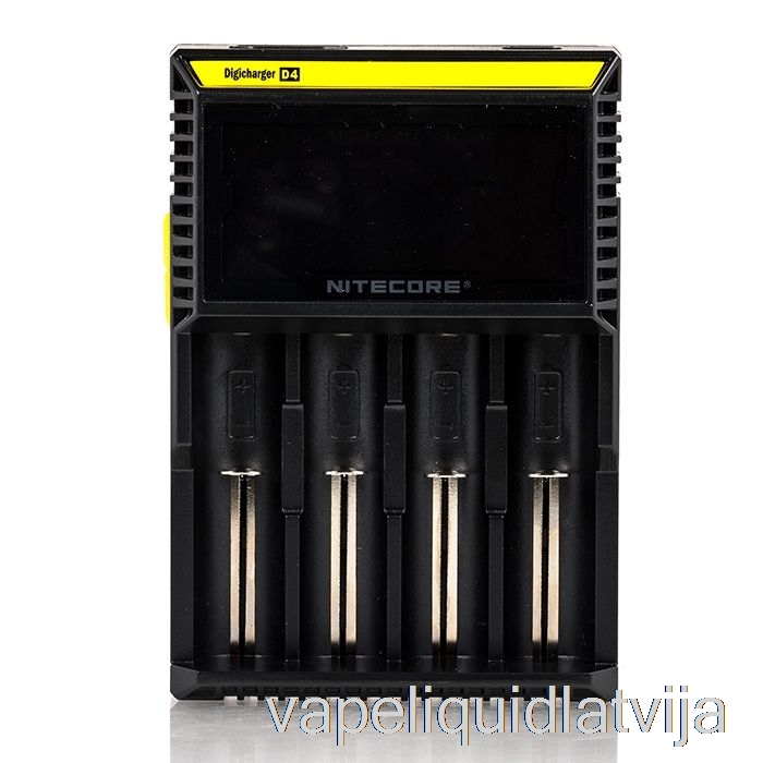 Nitecore D4 Akumulatoru Lādētājs (4 Nodalījumu) Vape šķidrums