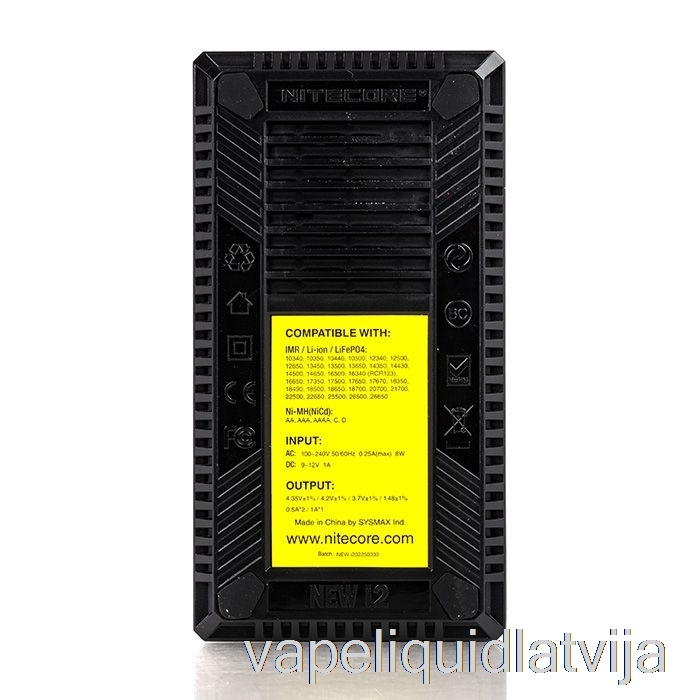 Nitecore I2 Akumulatoru Lādētāja (2 Nodalījumu) Vape šķidrums