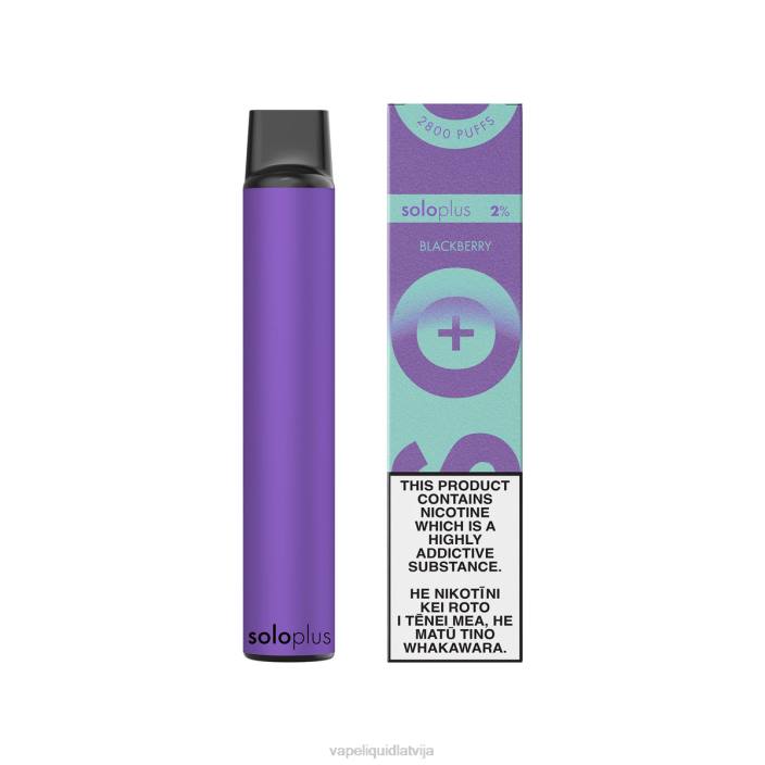 Vape Liquid - Solo Plus vienreizējās lietošanas vape paradīzes kolekcija FRLR38 kazenes