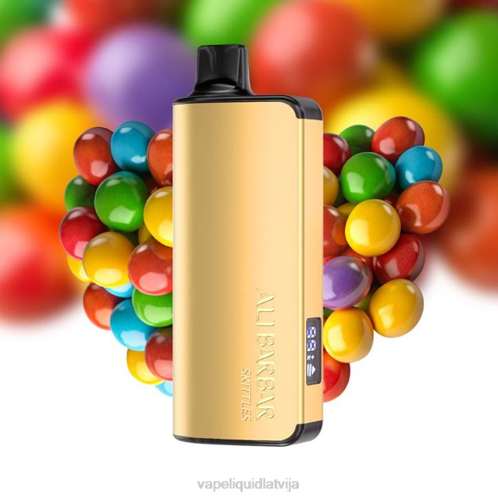 Vape Latvija - Alibarbar Ingot 20000 vienreizējās lietošanas vape varavīksnes konfektes 4T0N41