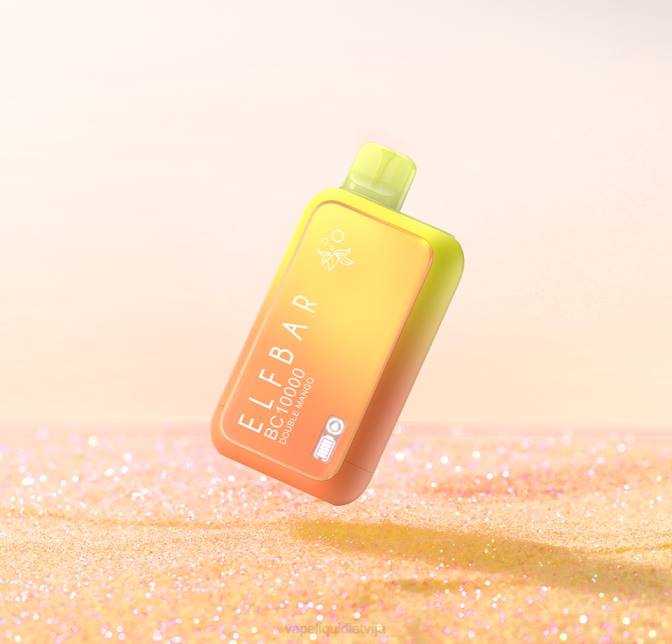 Vape Latvija - ELFBAR BC10000 vienreizējās lietošanas vape sunit izdevums dubultā mango 8NFN7