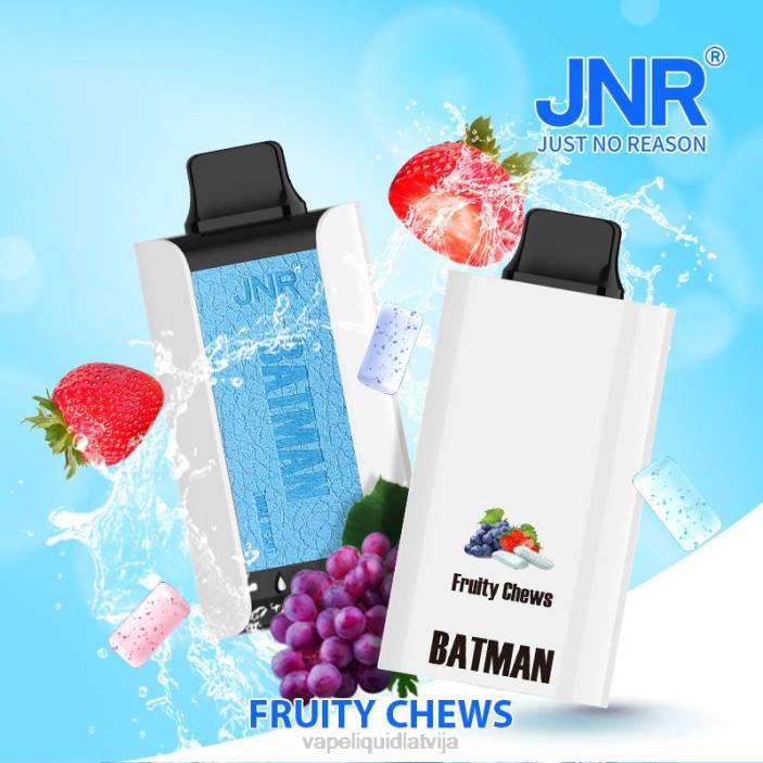 Vape Latvija - JNR BATMAN 11 000 augļu košļājamās B86Z1