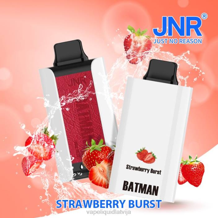 Vape Latvija - JNR BATMAN 11 000 zemeņu sprādziens B86Z13