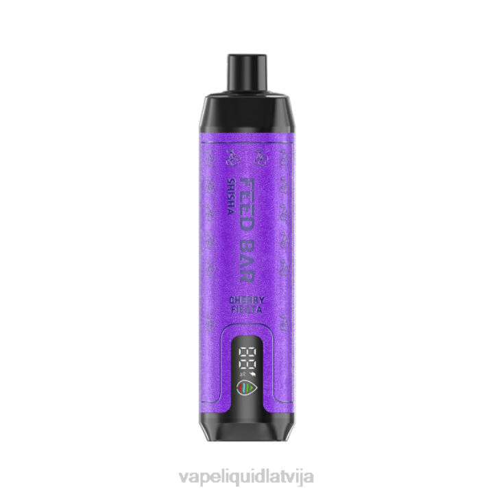 Vape Latvija - Vapsolo SHISHA vienreizējās lietošanas vape ķiršu fiesta 4T0N117