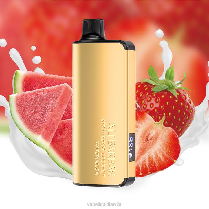 Vape Liquid - Alibarbar Ingot 20000 vienreizējās lietošanas vape banānu buzz 4T0N46