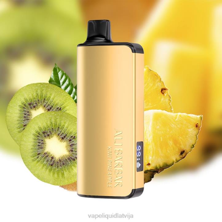 Vape Liquid - Alibarbar Ingot 20000 vienreizējās lietošanas vape kivi ananāss 4T0N38