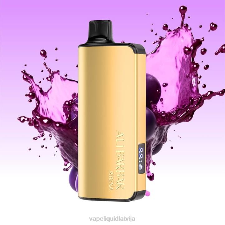Vape Liquid - Alibarbar Ingot 20000 vienreizējās lietošanas vape ribena 4T0N42
