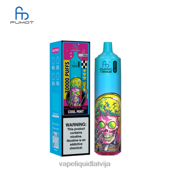 Vape Liquid - Fumot Tornado 30k mūzika forša piparmētra 0B6J010