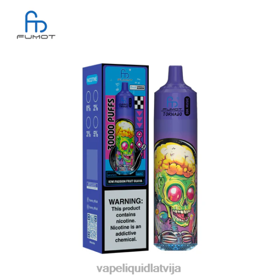 Vape Liquid - Fumot Tornado 30k mūzika kivi marakujas gvajava 0B6J014