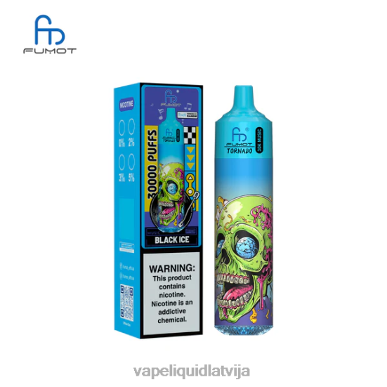 Vape Liquid - Fumot Tornado 30k mūzika melnais ledus 0B6J02