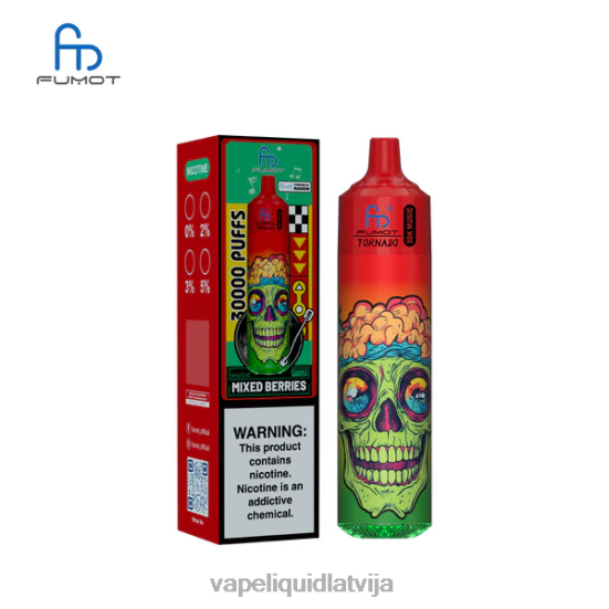 Vape Liquid - Fumot Tornado 30k mūzika sajauktas ogas 0B6J018