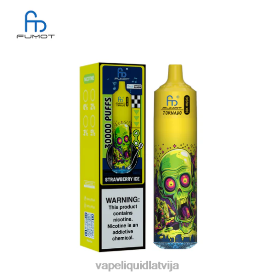 Vape Liquid - Fumot Tornado 30k mūzika zemeņu ledus 0B6J026