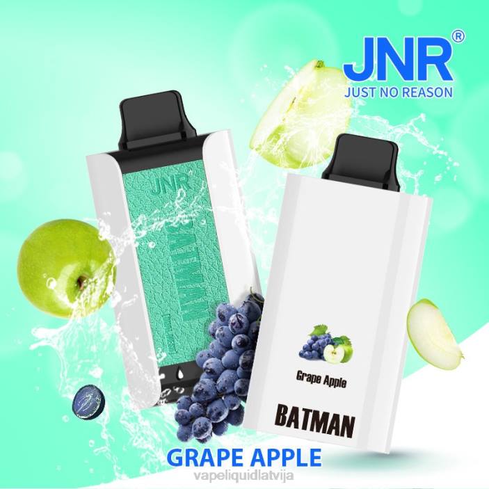 Vape Liquid - JNR BATMAN 11 000 vīnogu ābols B86Z2