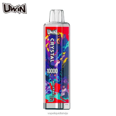 Vape Liquid - arbūzu ledus UWIN CRYSTAL 10000 vienreizējās lietošanas vape 8VNV4370