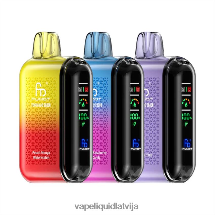Vape Liquid - ekskluzīvs Fumot Tornado 20000 vienreizējās lietošanas vape LZNL6817