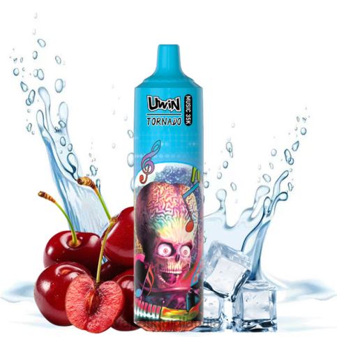Vape Liquid - ķiršu ledus UWIN CRYSTAL 35k vienreizējās lietošanas vape 8VNV4386