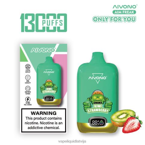 Vape Liquid - kivi zemenes Aivono AIM FREAK 13 000 8VNV4246