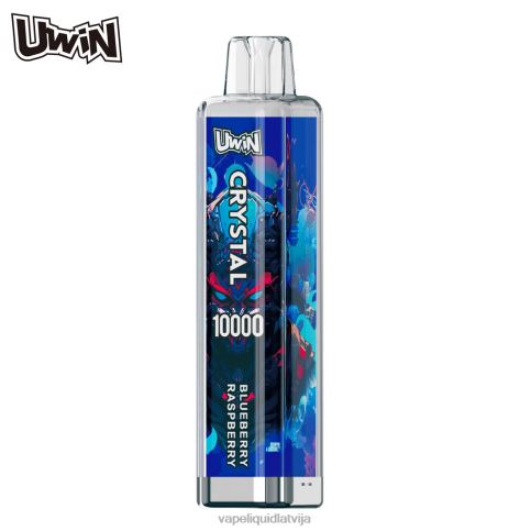 Vape Liquid - melleņu avenes UWIN CRYSTAL 10000 vienreizējās lietošanas vape 8VNV4366