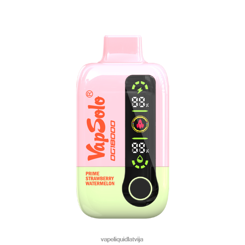 Vape Liquid - prime zemeņu arbūzs F0ZR2D6 VapSolo dg18000