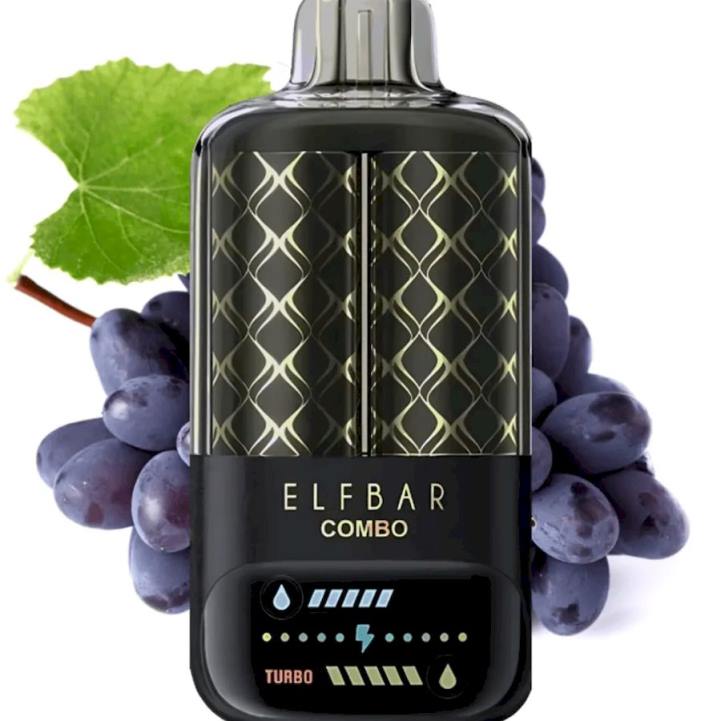 Vape Shop Riga - Elf Bar Combo 25 000 vīnogu un marijas dzēriens VRTJ7