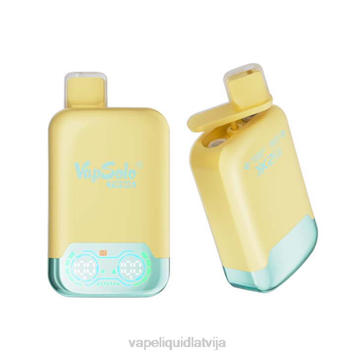 Vape Shop Riga - Vapsolo TWINS vienreizējās lietošanas vape ananāsu kokosriekstu un zemeņu banāns 4T0N143