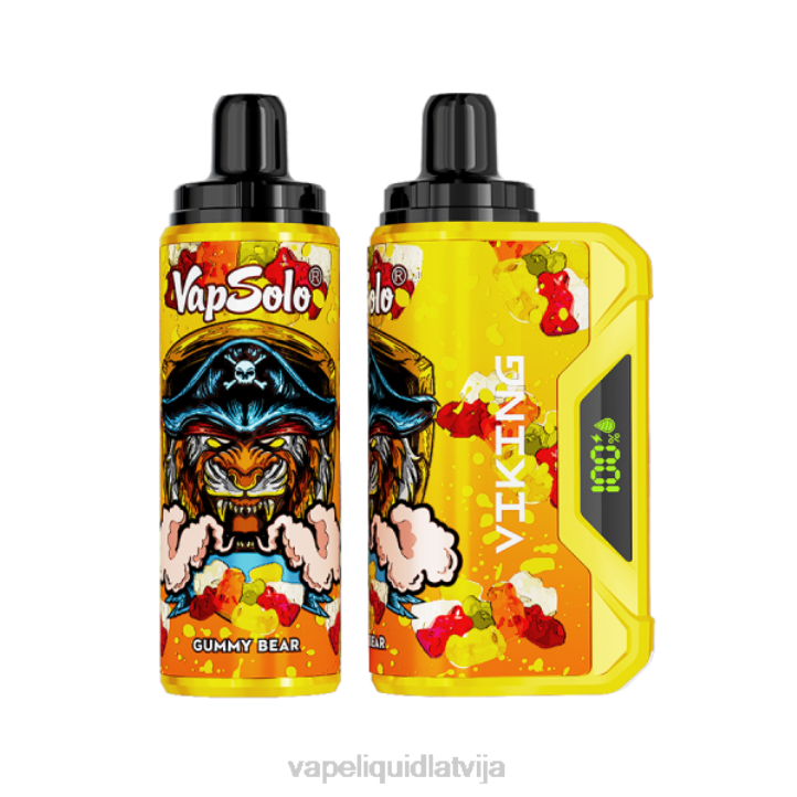 Vape Shop Riga - Vapsolo VIKING vienreizējās lietošanas vape gumijas lācis 4T0N151