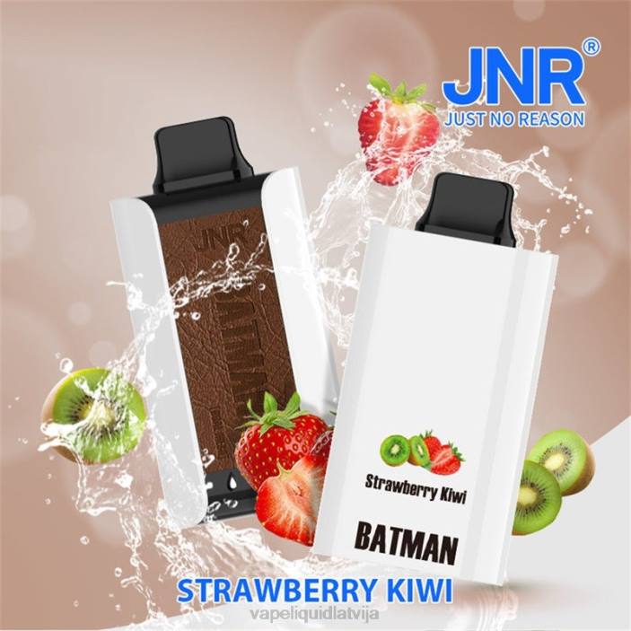 Vape Šķidrumi - JNR BATMAN 11 000 zemeņu kivi B86Z8