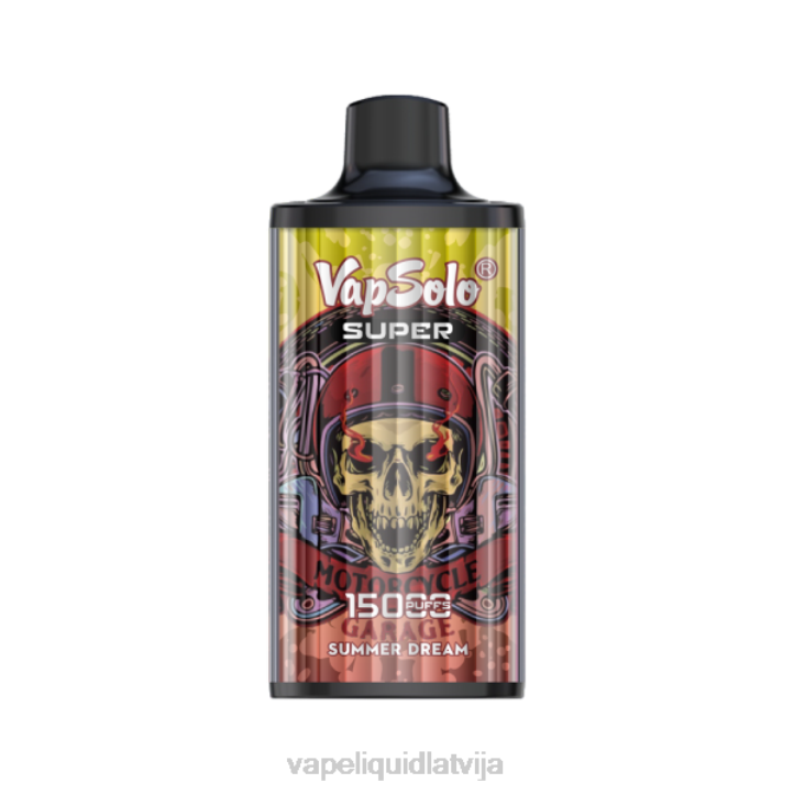 Vape Šķidrumi - Vapsolo SUPER vienreizējās lietošanas vape vasaras sapnis 4T0N136