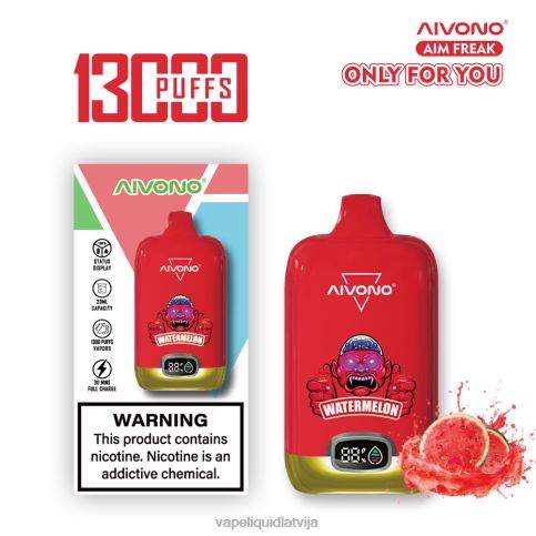 Vape Šķidrumi - arbūzs Aivono AIM FREAK 13 000 8VNV4244