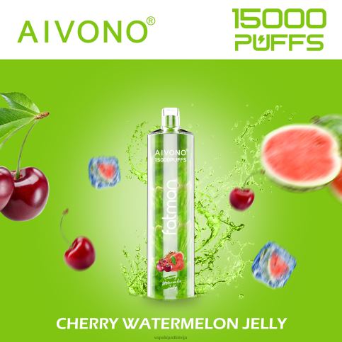 Vape Šķidrumi - jautra arbūzu želeja Aivono FATMAN 15 000 8VNV420