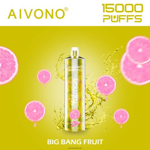 Vape Šķidrumi - lielā sprādziena augļi Aivono FATMAN 15 000 8VNV416