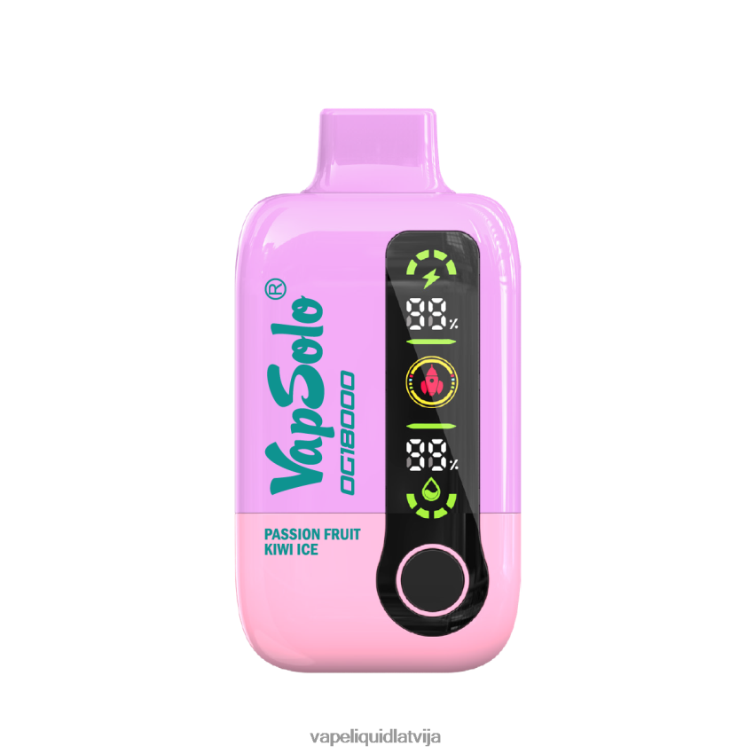 Vape Šķidrumi - marakujas kivi ledus F0ZR2D4 VapSolo dg18000