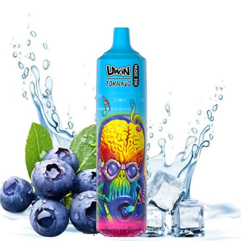 Vape Šķidrumi - mellenes uz ledus UWIN CRYSTAL 35k vienreizējās lietošanas vape 8VNV4384