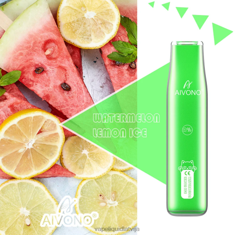 Vape Latvija - arbūzu citronu ledus Aivono AIM CAT 400 8VNV4341