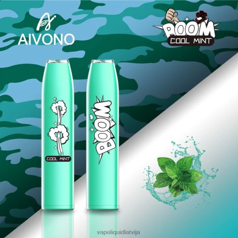 Vape Latvija - forša piparmētra Aivono AIM BOOM 600 8VNV4357