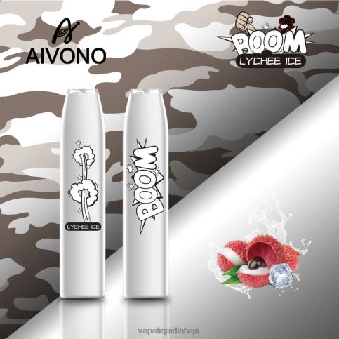 Vape Latvija - ličī ledus Aivono AIM BOOM 600 8VNV4365