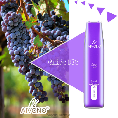 Vape Latvija - vīnogu ledus Aivono AIM CAT 400 8VNV4337