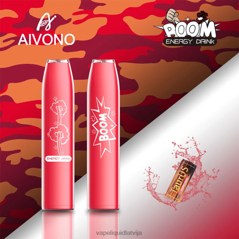 Vape Liquid - enerģijas dzēriens Aivono AIM BOOM 600 8VNV4358
