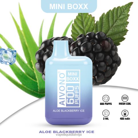 Vape Šķidrumi - alvejas straumes ledus Aivono AIM MINI BOXX 600 8VNV4240