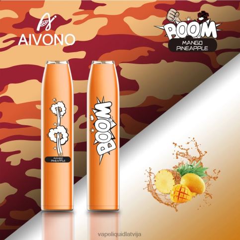 Vape Šķidrumi - mango ananāss Aivono AIM BOOM 600 8VNV4360