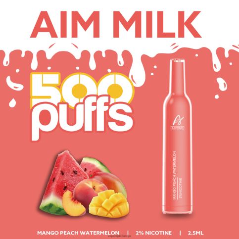 Vape Šķidrumi - mango persiku arbūzs Aivono AIM MILK 500 8VNV4268